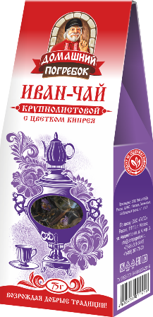 Иван-чай Домашний погребок крупнолистовой с цветком кипрея 75г